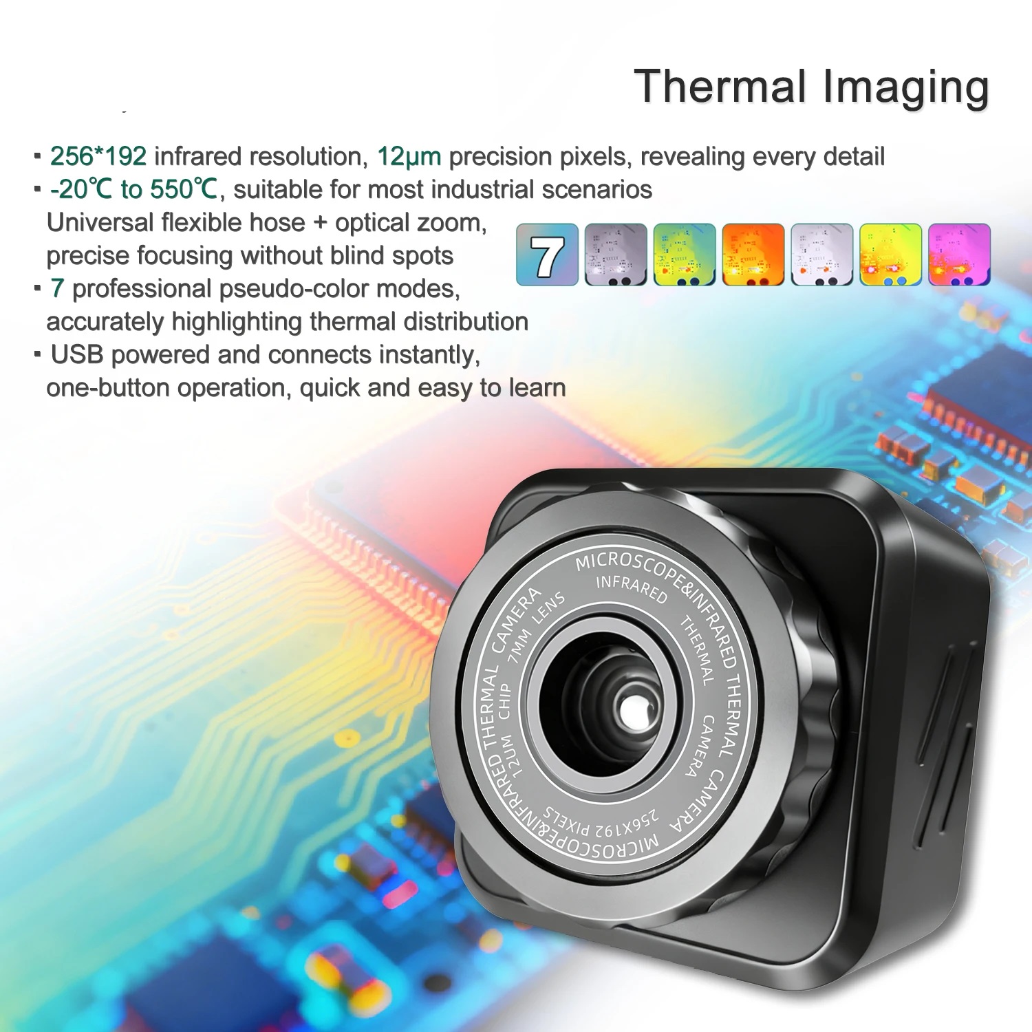 Termocamera YIZHAN 256*192 Pix - Electronics Repair Microscope recensione e prezzo