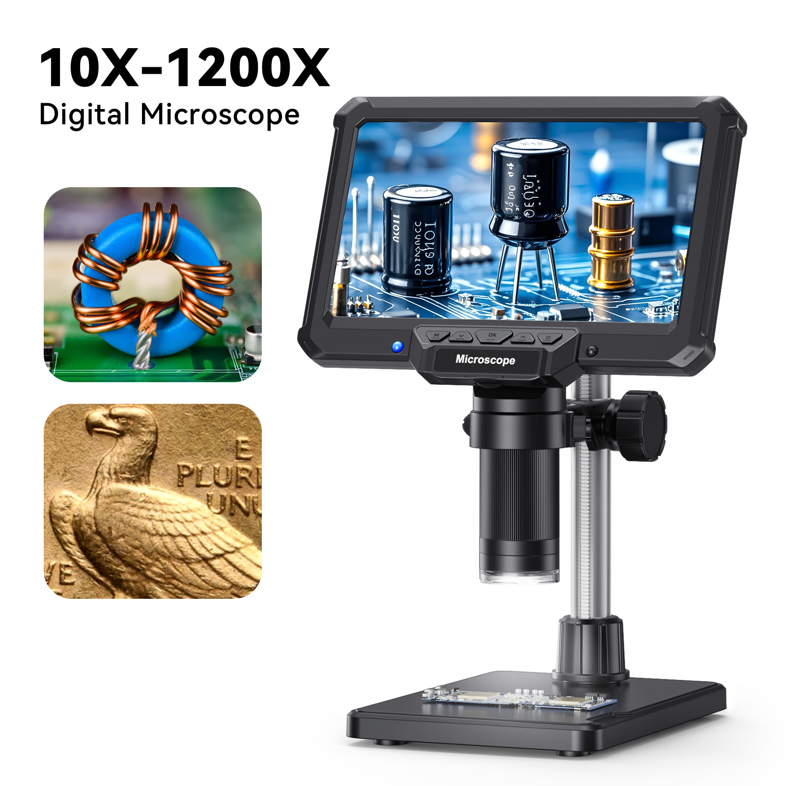 Microscopio digitale Hayve da  - Electronics Repair Microscope recensione e prezzo